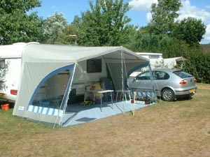 Ini camping De Beukenhof in Onstwedde, boerderijcamping Groningen