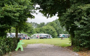 Doorkijke naar boerencamping Breehees in Goirle