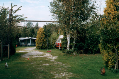 Boerencampin In 't Veen in Odoornerveem, provincie Drenthe
