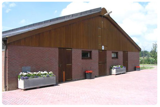 Voorziening boerencamping de Vliert in Bunnik, provincie Utrecht