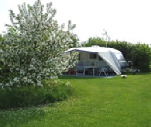 Mooi plekje op minicamping Vrij en Blij in Den Hoorn, Texel