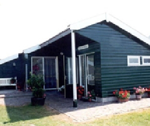 Toiletgebouw minicamping Vrij en Blij in Den Hoorn, Texel