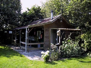 Sanitairgebouw Minicamping The Rising Sun in De Wilp, Friesland