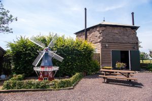 De Hooiberg op boerencamping Polderflora in Alphen aan de Rijn.