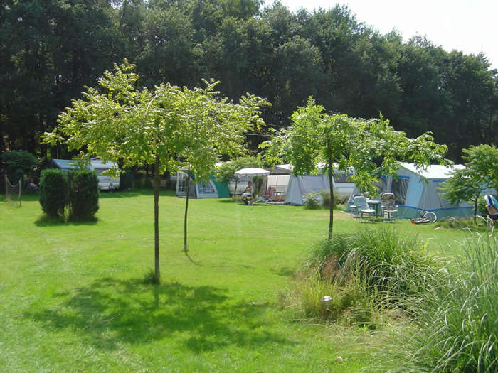 Boerencamping Barbizon in Baarlo, Limburg