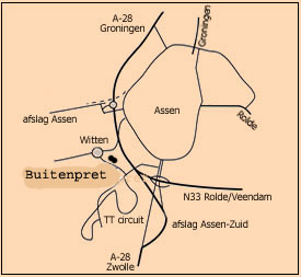 Boerencamping Buitenpret in Witten, Drenthe