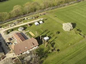 Boerderijcamping De Hoge Hof in Groesbeek, Gelderland