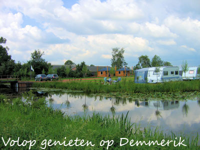 Boerderijcamping Demmerik in Vinkeveen, een minicamping in de provincie Utrecht
