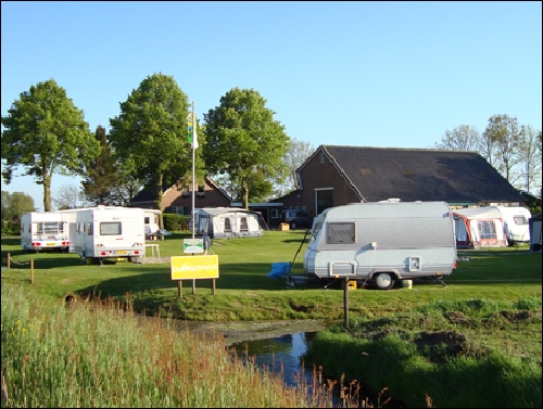 Mini camping Duinigermeer in Blokzijl, boerderijcamping in Overijssel