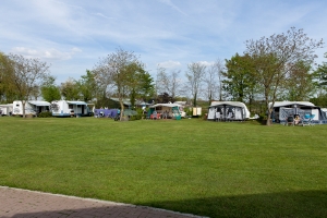 Het mooie veld van Minicamping De Heksenheuvel