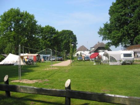 overzicht boerencamping De Bosrand in Beekbergen