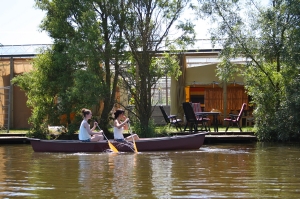 Boerencamping De Groote Wijzend in Lutjebroek, minicamping in Noord-Holland