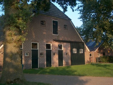 Het huis van minicamping De Kleine Weide in Anerveen