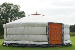 Ger op boerderijcamping Ikkinkshof in Okkenbroek Overijssel