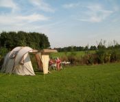 Boerencamping Jachtlusthoeve in Friesland