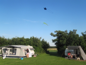 Boerencamping De Hoge Kamp in Den Burg, op texel