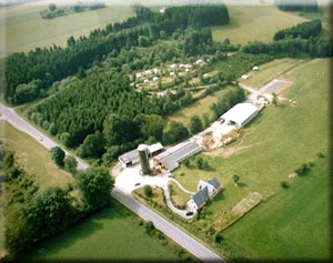 boerderijcamping Klein Rost in de Ardennen, België