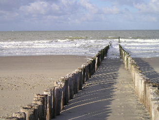 Minicamping de walnoot in het Zeeuwse Aagtekerke met een geweldig uitzicht