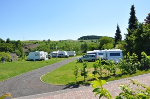 MIni camping Opperland-camping in Medebach-Deifeld, Sauerland, Duitsland