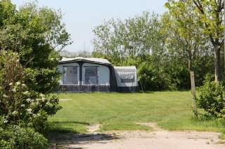 Mooi plaatsje op boerderijcamping Pitteperk in Zeeland