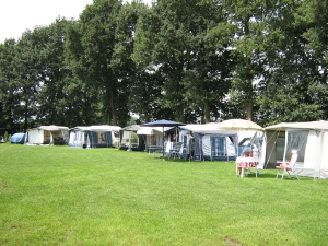 Veld van Minicamping De Rode Berk in Nijkerk