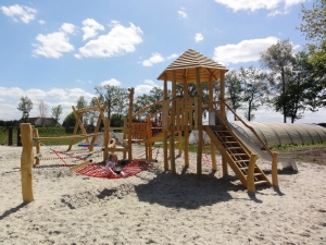 Boerderijcamping De Rooie Weel in Wagenberg, Noord-Brabant