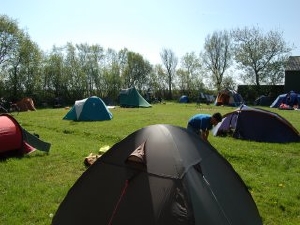 ini camping Springfield op Schiermonnikoog, friesland