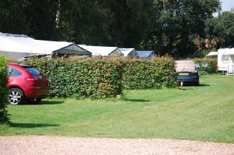 Minicamping De T-Tuin in Vlachtwedde, kleine camping in Groningen