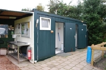 Sanitair bij klien campin De T-Tuin in Vlachtwedde.