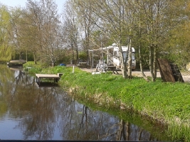 Boerderijcamping Vierhuis in Rohel, Friesland
